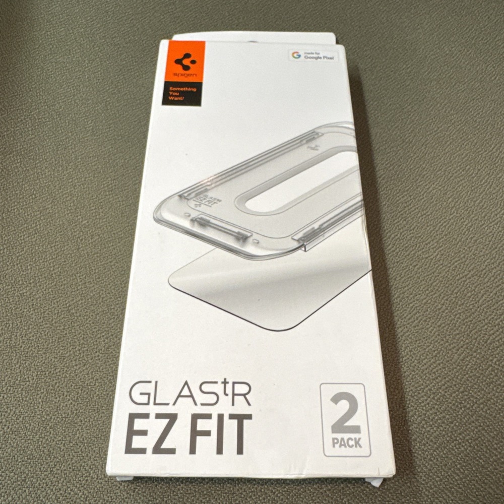 Spigen Google‎ Pixel 9 Pro XL Screen Protector 2 Pack GLAS.tR EZ Fit AGL08445